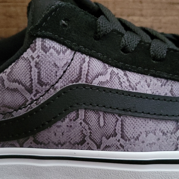 CLEARANCE!! Size 8 Vans Ward DX Black Snake - Picture 10 of 11